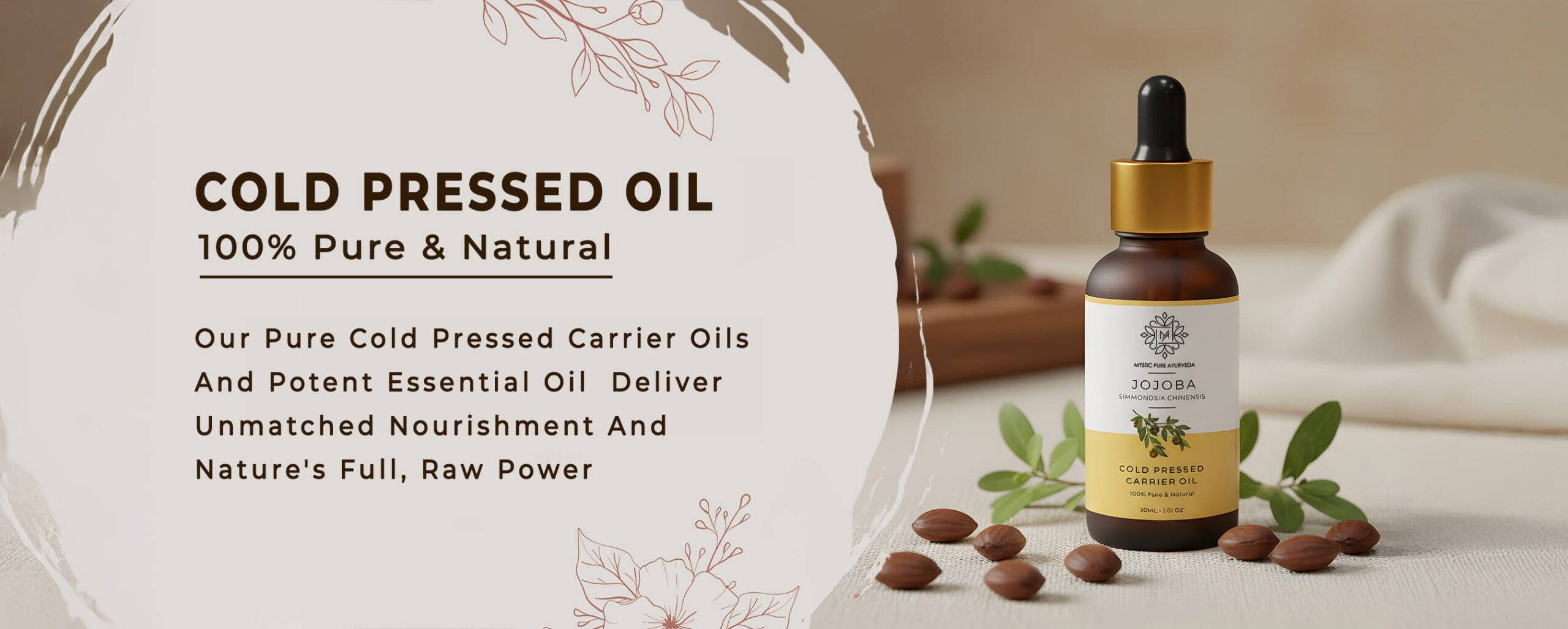 Pure Essential Oil 2 Mystic Oil Banner