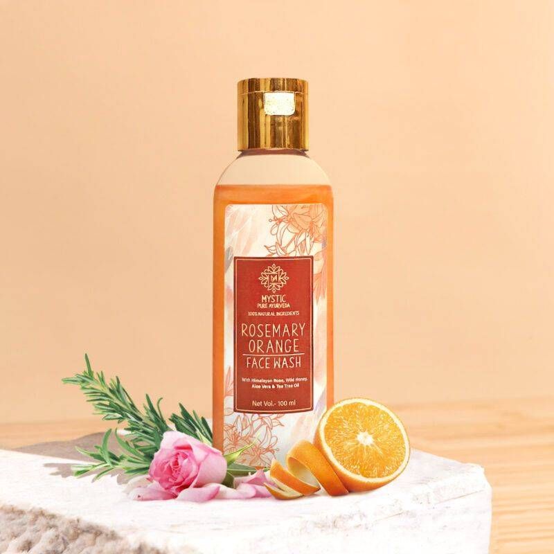 Mystic Orange Rosemary Face wash 02