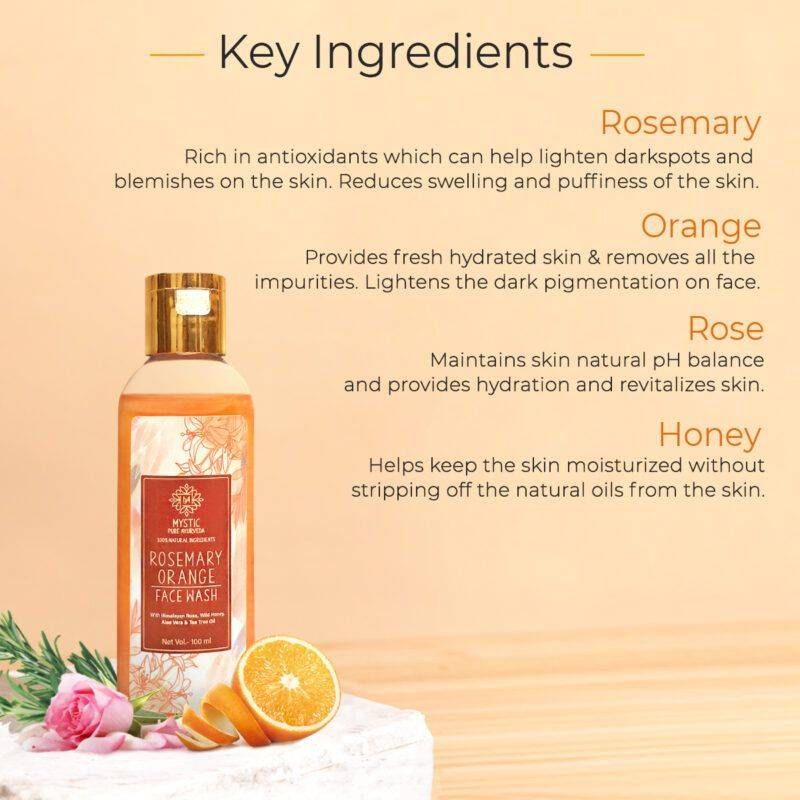 Mystic Orange Rosemary Face wash 03