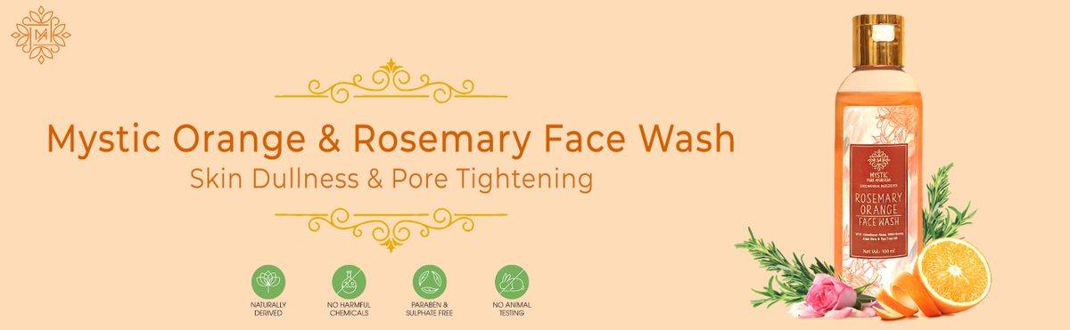 Mystic Orange and Rosemary Face wash