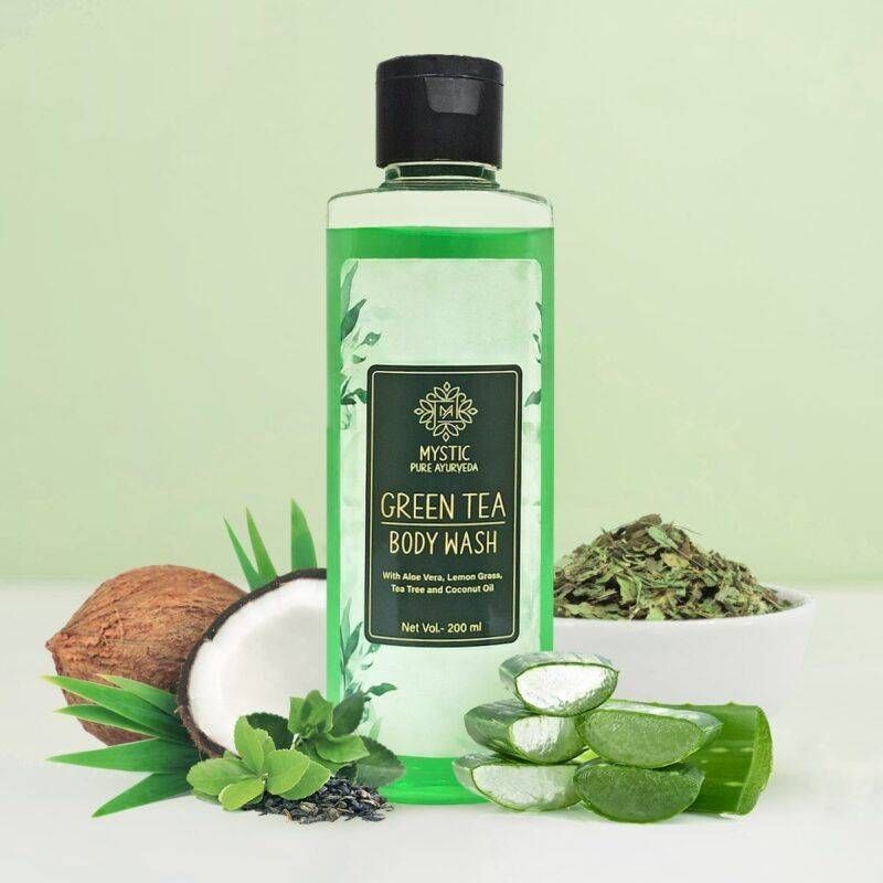 Mystic Green Tea Body Wash 02 min