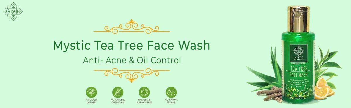 Mystic Pure Ayurveda Tea Tree Face Wash