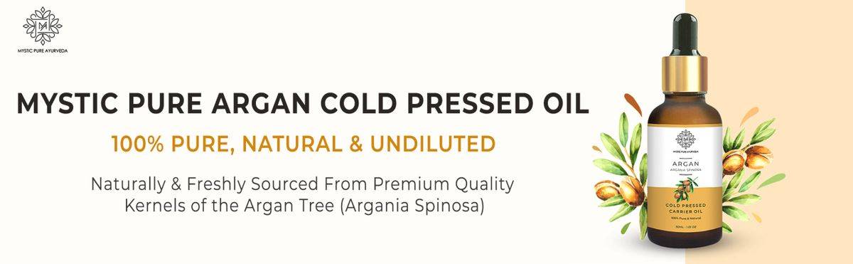 Mystic Pure Ayurveda Cold Pressed Argan Oil