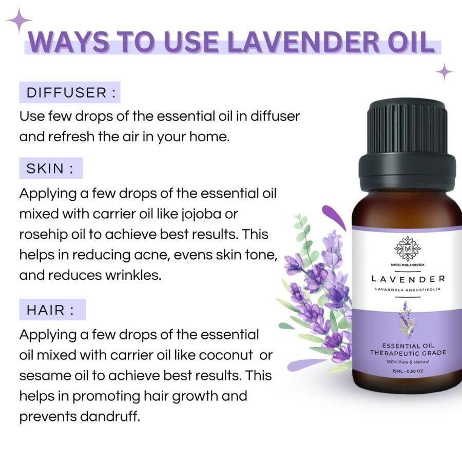 Lavender Oil - Best Lavender Essential Oil for Hair and Skin