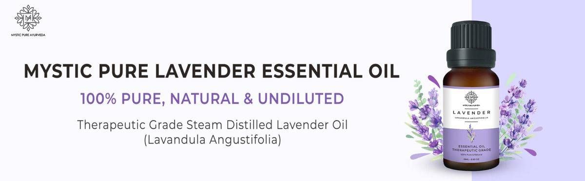 Mystic Pure Ayurveda Lavender Essential Oil