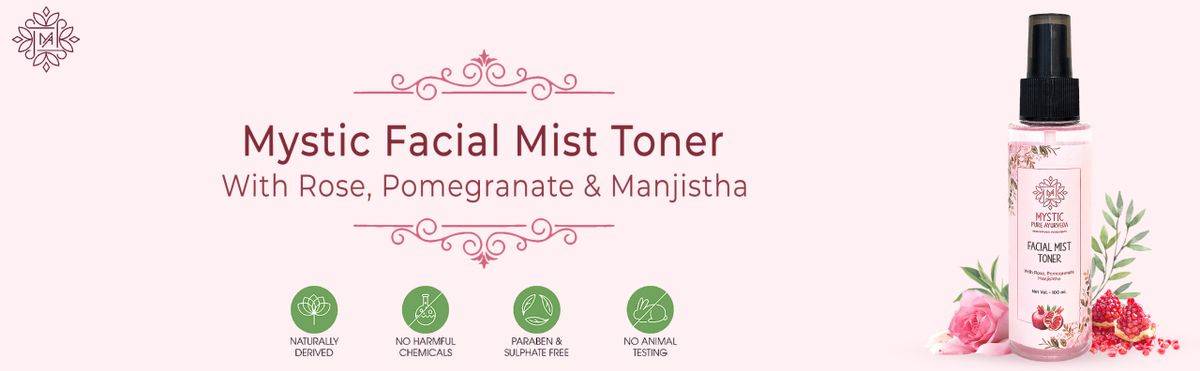 Mystic Pure Ayurveda Facial Mist Toner