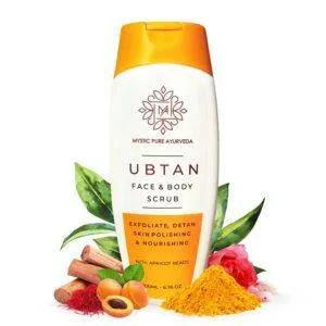 ubtan face and body scrub