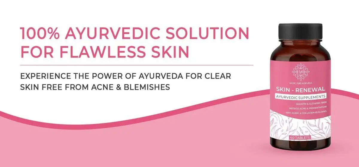 Skin Renewal Tablets For Clear Glowing Skin - 60 veg Tabs 1 SKIN RENEWAL tablet