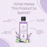 Lavender & niacinamide face wash