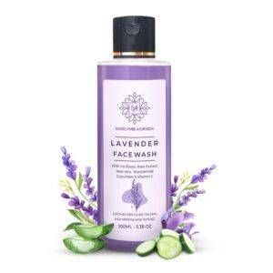Lavender & niacinamide face wash