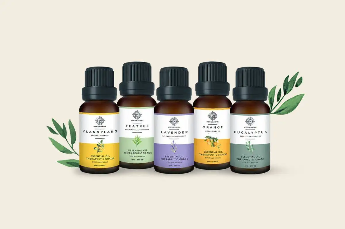 Mystic Pure Ayurveda 20 Essential Oils