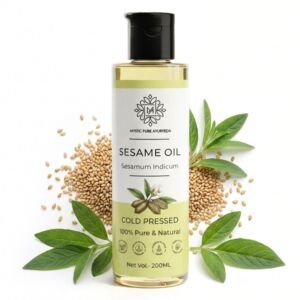 Cold Pressed Sesame Oil for Skin